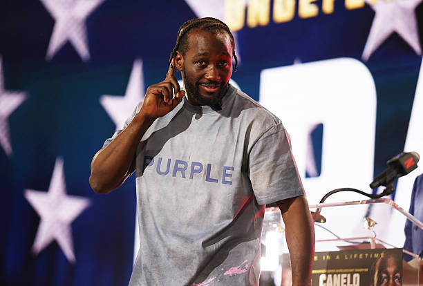 Terence Crawford Celebrates as Son Wins State Wrestling Title